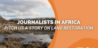 Restoring Africa’s Drylands Journalism Fellowship 2021 for young African journalists.