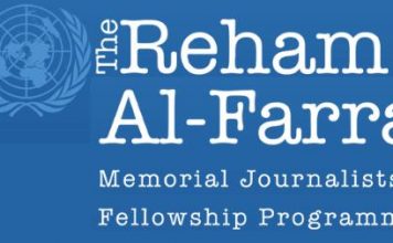 UN Virtual Reham Al-Farra Memorial Journalists Fellowship Programme 2021 for young Journalists