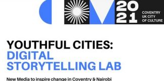 Youthful Cities: Digital Storytelling Lab 2021 for Nairobi based artists.