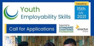 Enactus Ghana/Standard Chartered Youth Employability Skills Programme 2021
