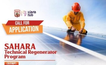 Sahara Technical Regenerator Program (STRP) 2021 for young Nigerians.