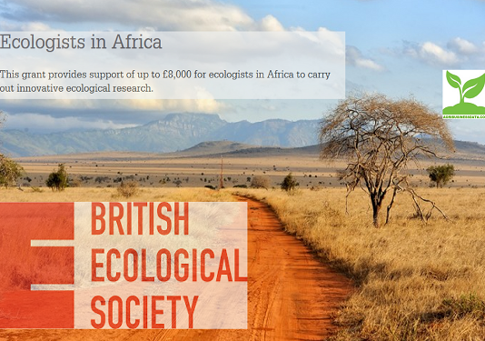 British Ecological Society (BES) Ecologists in Africa Grants 2021 (Round 2)