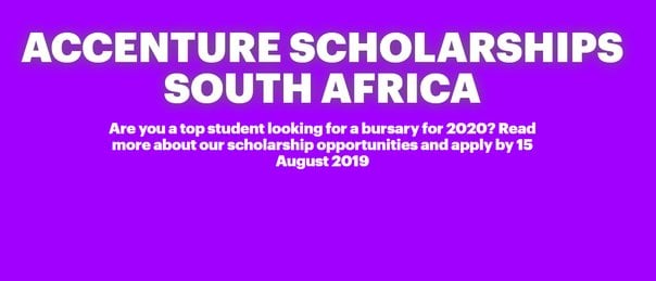 Accenture Education Trust Scholarship 2022 for young South Africans