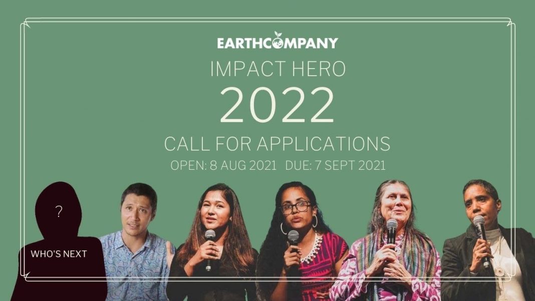 Earth Company Impact Hero 2022 for Changemakers in Asia-Pacific
