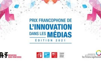 Francophone Media Innovation Award 2021 (30,000 euros prize)