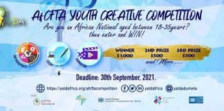 YALDA AfCFTA Youth Creative Competition 2021 for Young Africans (Win $1,000 prize)