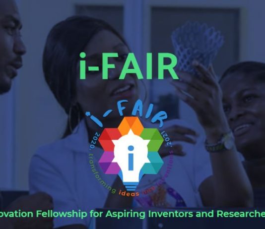 Innovation Fellowship for Aspiring Inventors and Researchers (i-FAIR) 2021/2022 for Nigerians