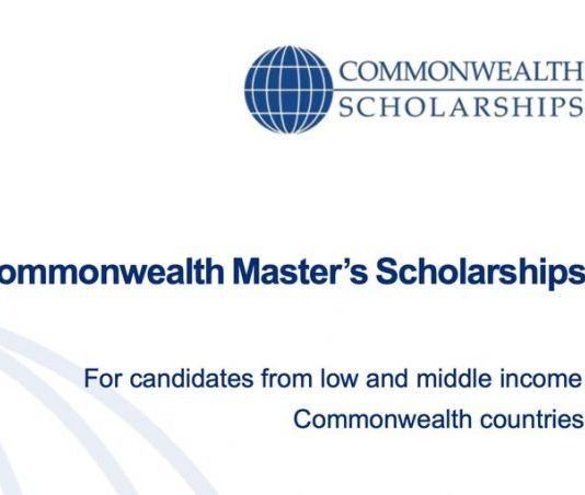 Commonwealth Master’s Scholarships 2022/2023 for full-time Master’s study at a UK university (Fully Funded)