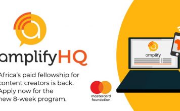 Amplify HQ Fellowship 2021 for African Content Creators ($500 stipend)