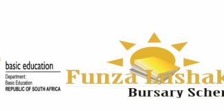 Funza Lushaka Bursary Programme 2022 for young South Africans.