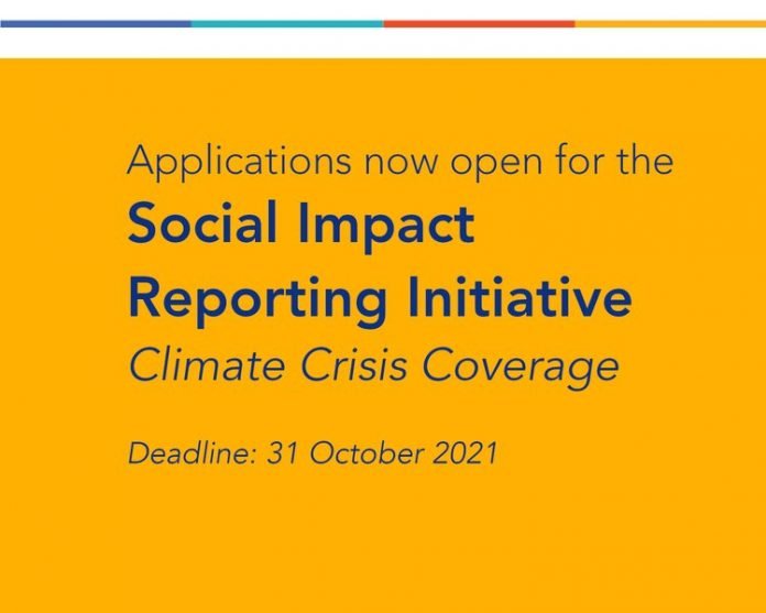 WAN-IFRA Women in News Social Impact Reporting Initiative (SIRI) for Climate Crisis Coverage (3,000 Euros)