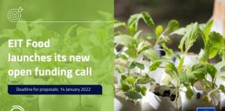 European Institute of Innovation & Technology (EIT) Food Call for Proposals 2022