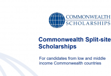 Commonwealth Split-site Scholarships 2022/2023 for LMICs (Fully-funded)