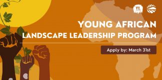 GLF/YIL Young African Landscape Leadership Program 2022