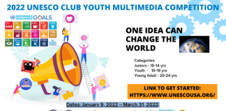 UNESCO Clubs Worldwide Youth Multimedia Competition 2022