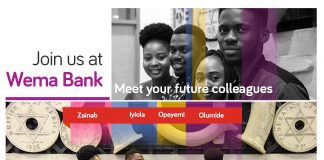 Wema Bank Tech Graduate Trainee Programme 2022 for young Nigerian graduates.