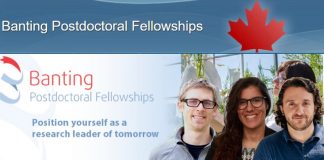Government of Canada Banting Postdoctoral Fellowship Program 2022/2023 (up to $70,000)